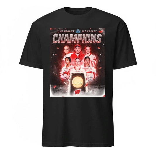Wisconsin Badgers Women’s Ice Hockey National Champions 2026 NCAA Frozen Four Shirt