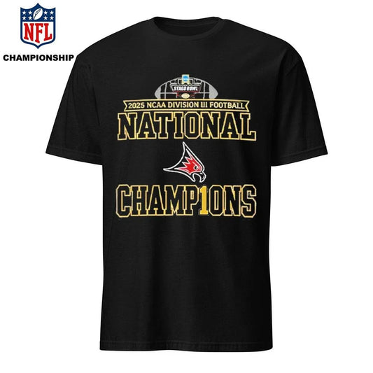 Wisconsin-River Falls Falcons NCAA Division III National Champions 2025 Shirt
