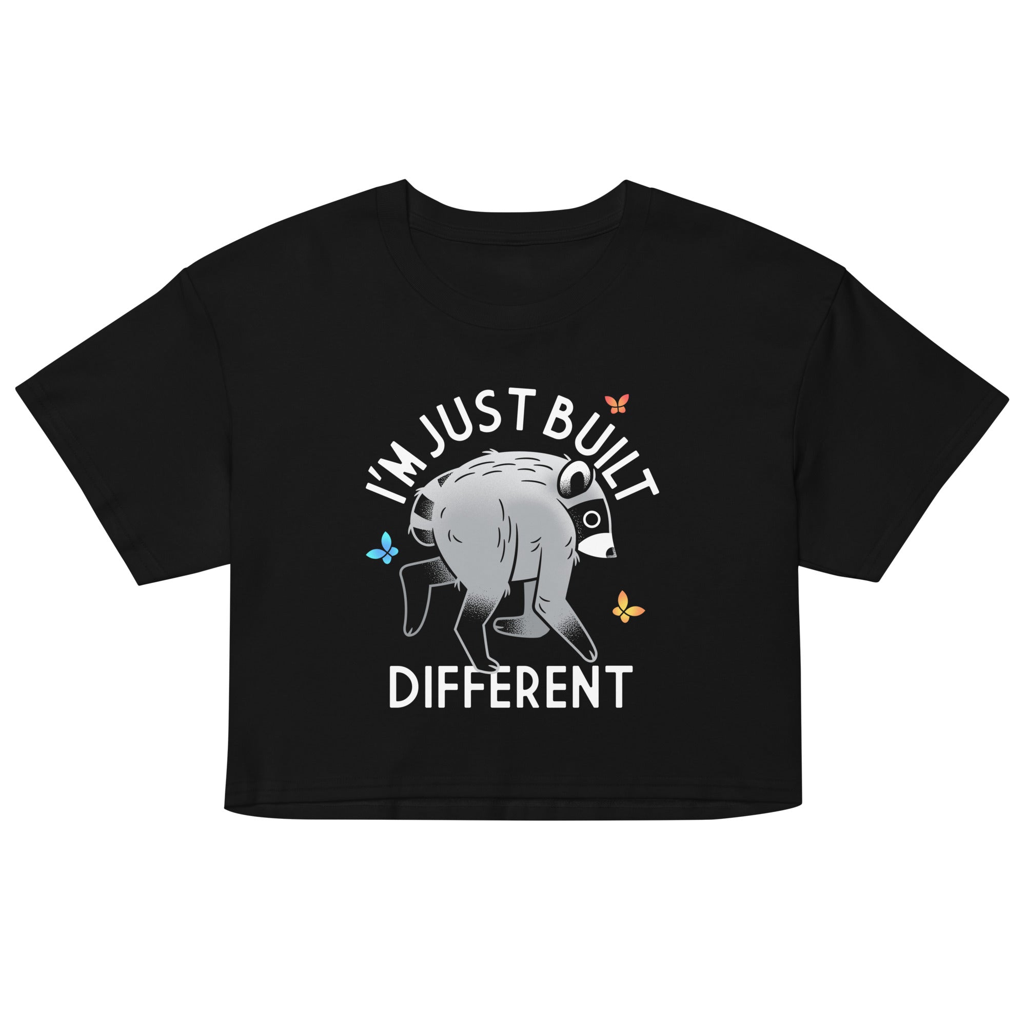 I'm Just Built Different Women's Crop Tee