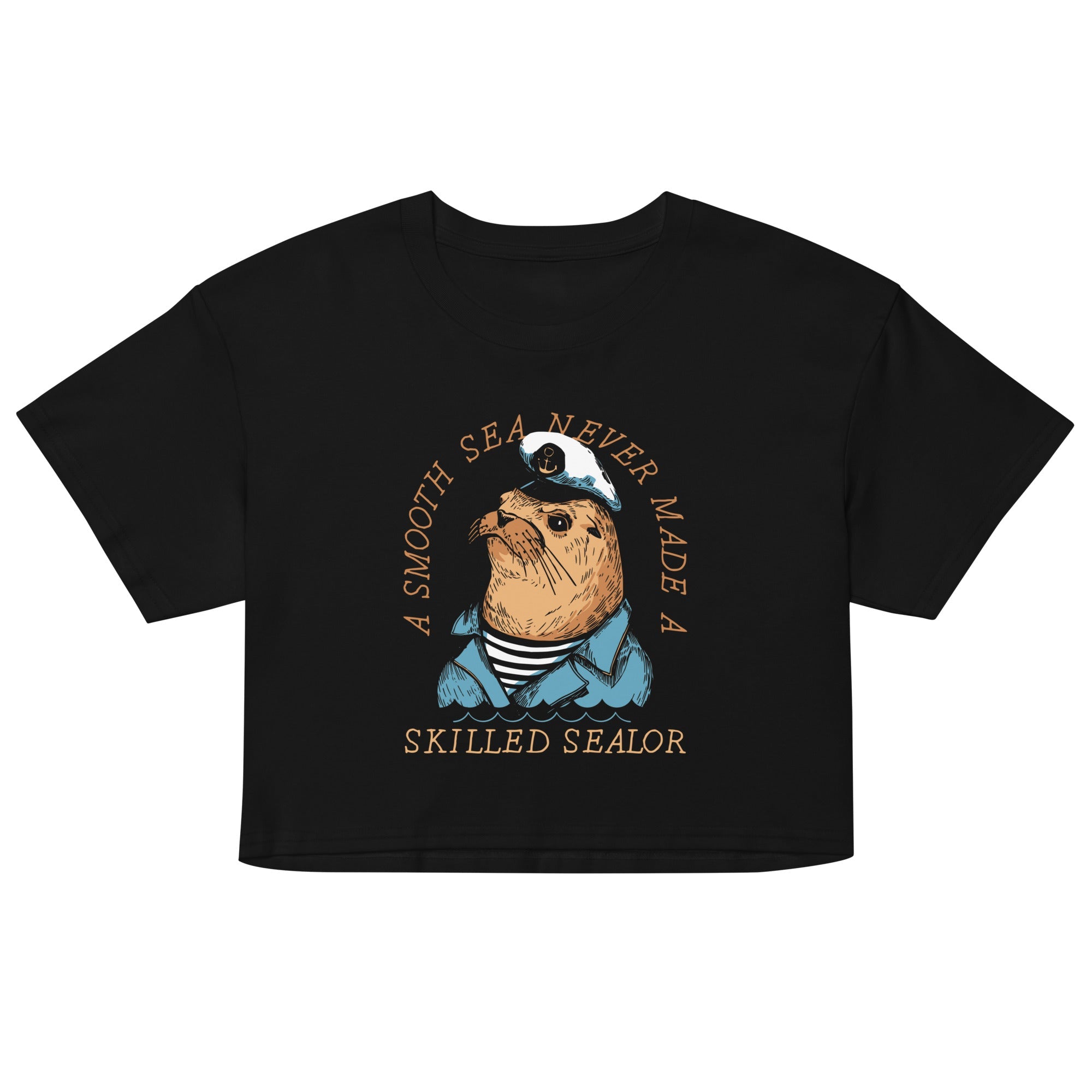 Skilled Sealor Women's Crop Tee