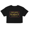 Nelson And Murdock Women's Crop Tee