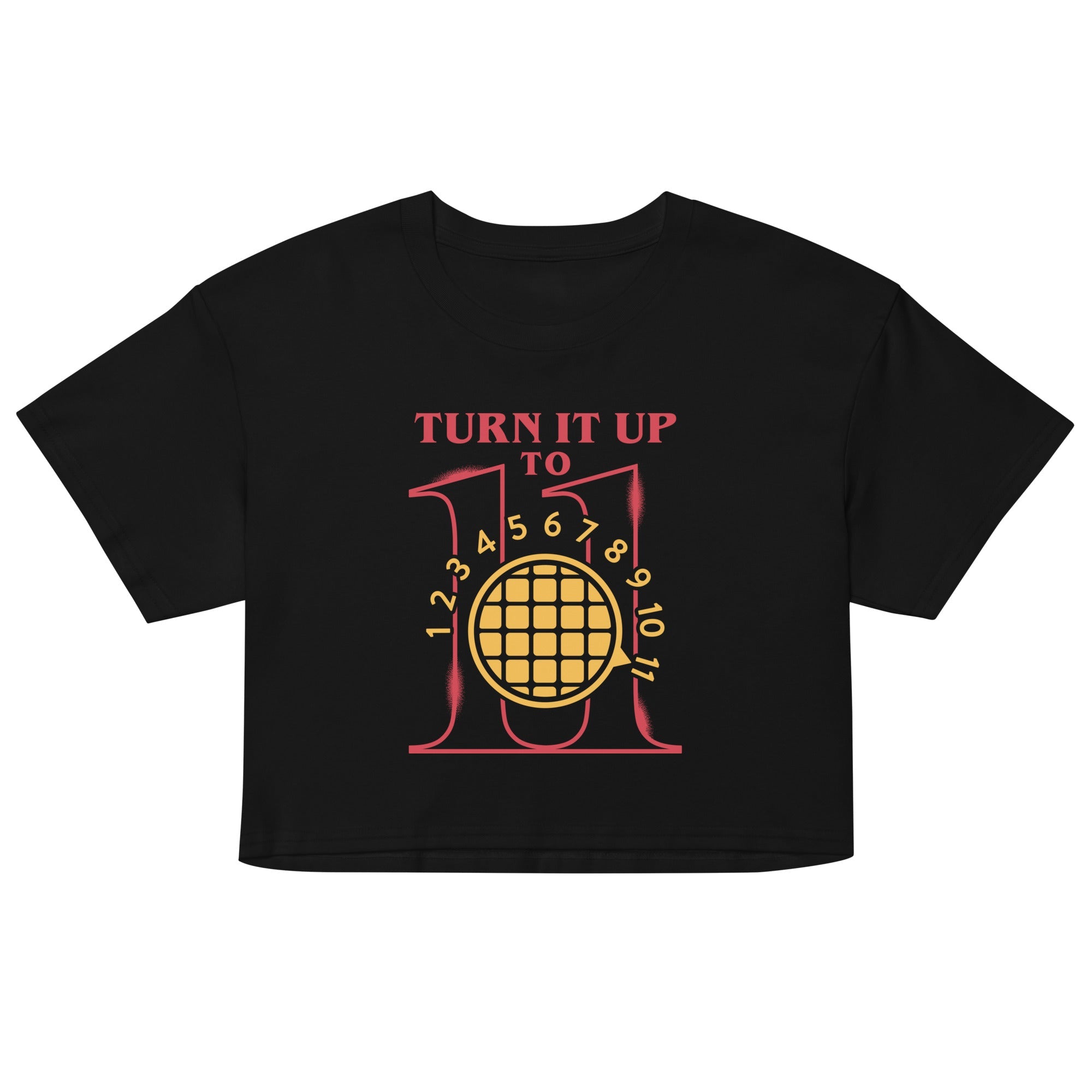 Turn It Up To 11 Women's Crop Tee
