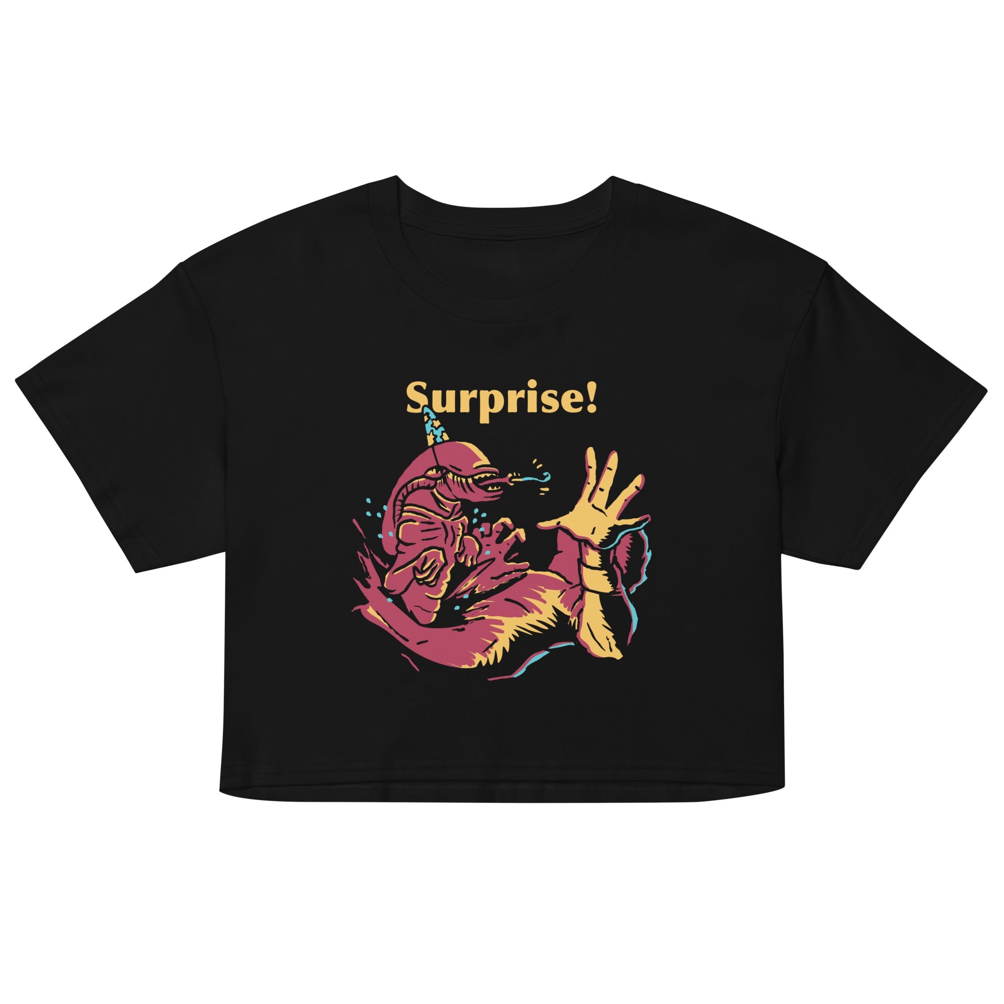 Surprise Party! Women's Crop Tee