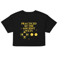 Practiced In The Ancient Ways Women's Crop Tee