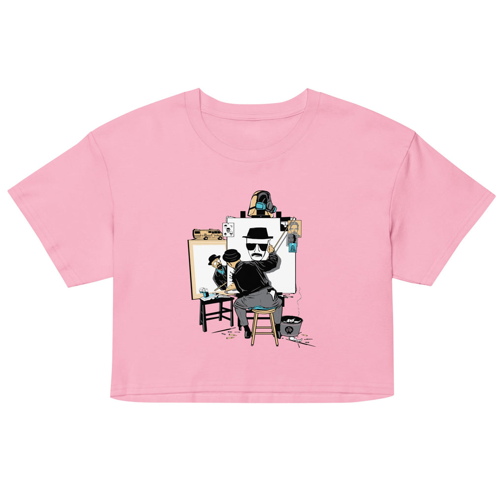 Heisenberg Self Portrait Women's Crop Tee