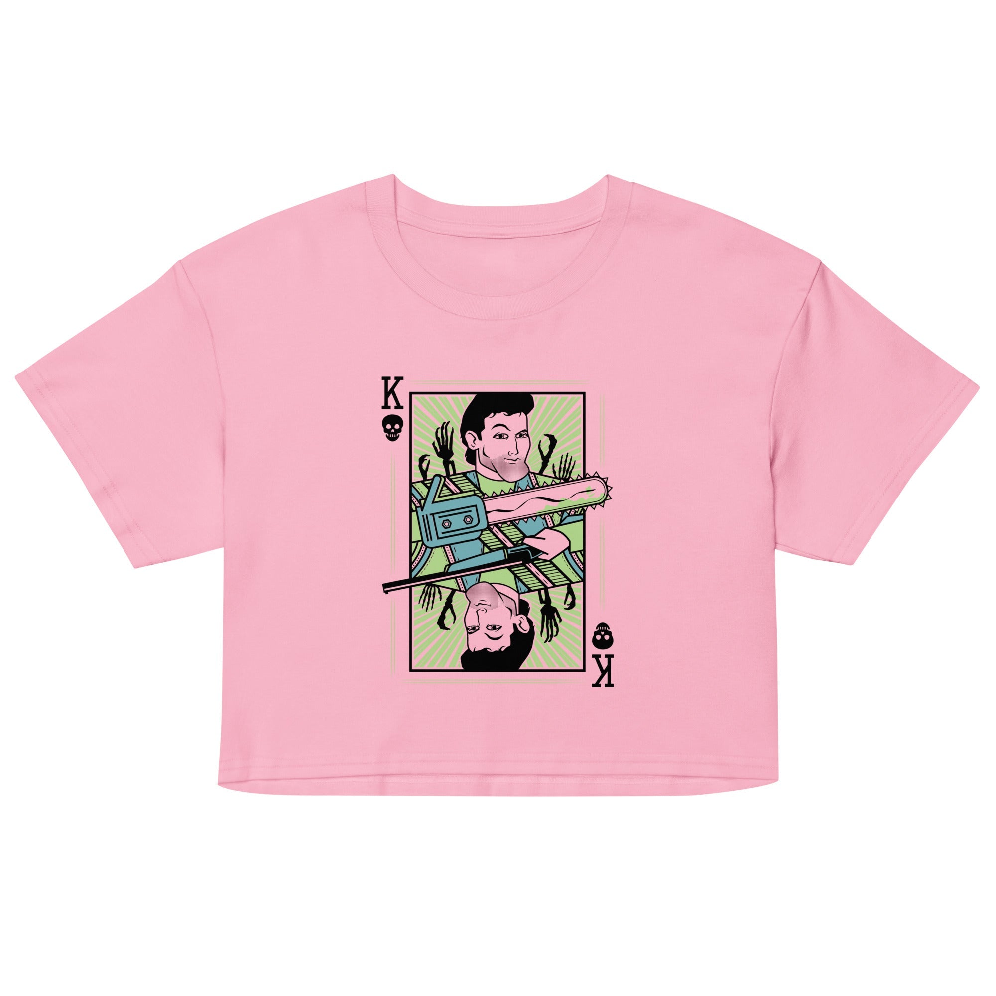 King Ash Women's Crop Tee