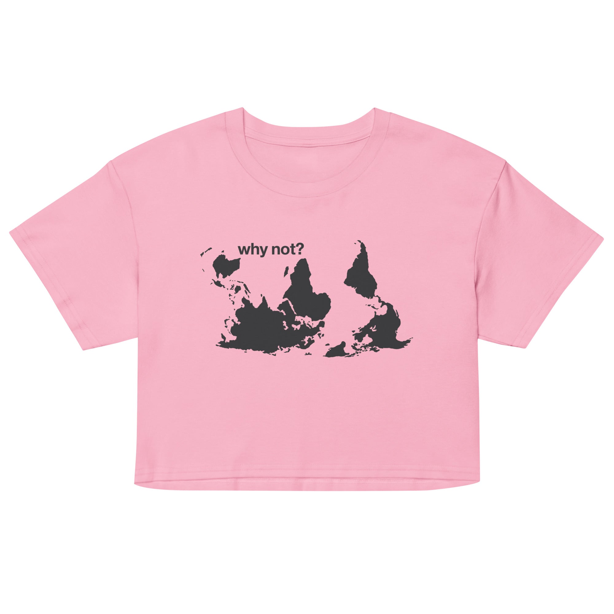 Why Not? Women's Crop Tee