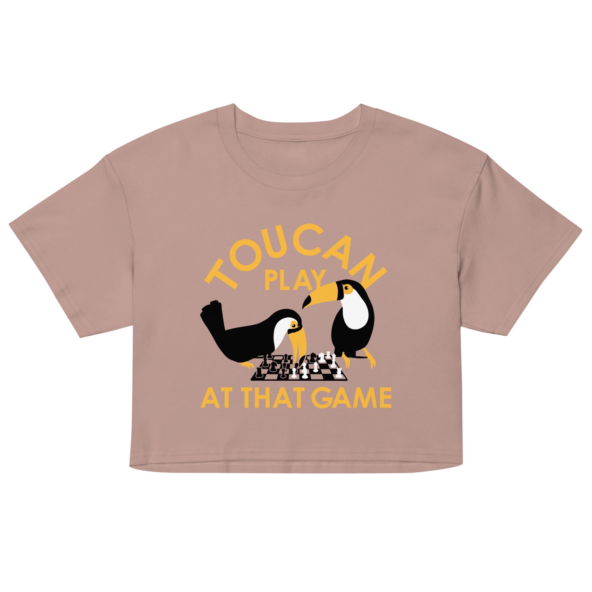 Toucan Play At That Game Women's Crop Tee