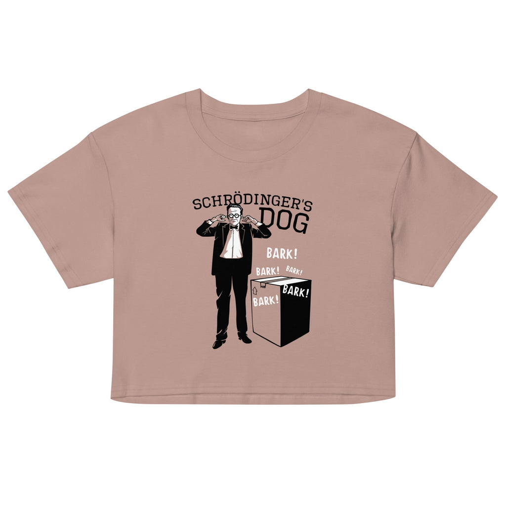 Schrodinger's Dog Women's Crop Tee