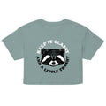 Keep It Classy And A Little Trashy Women's Crop Tee