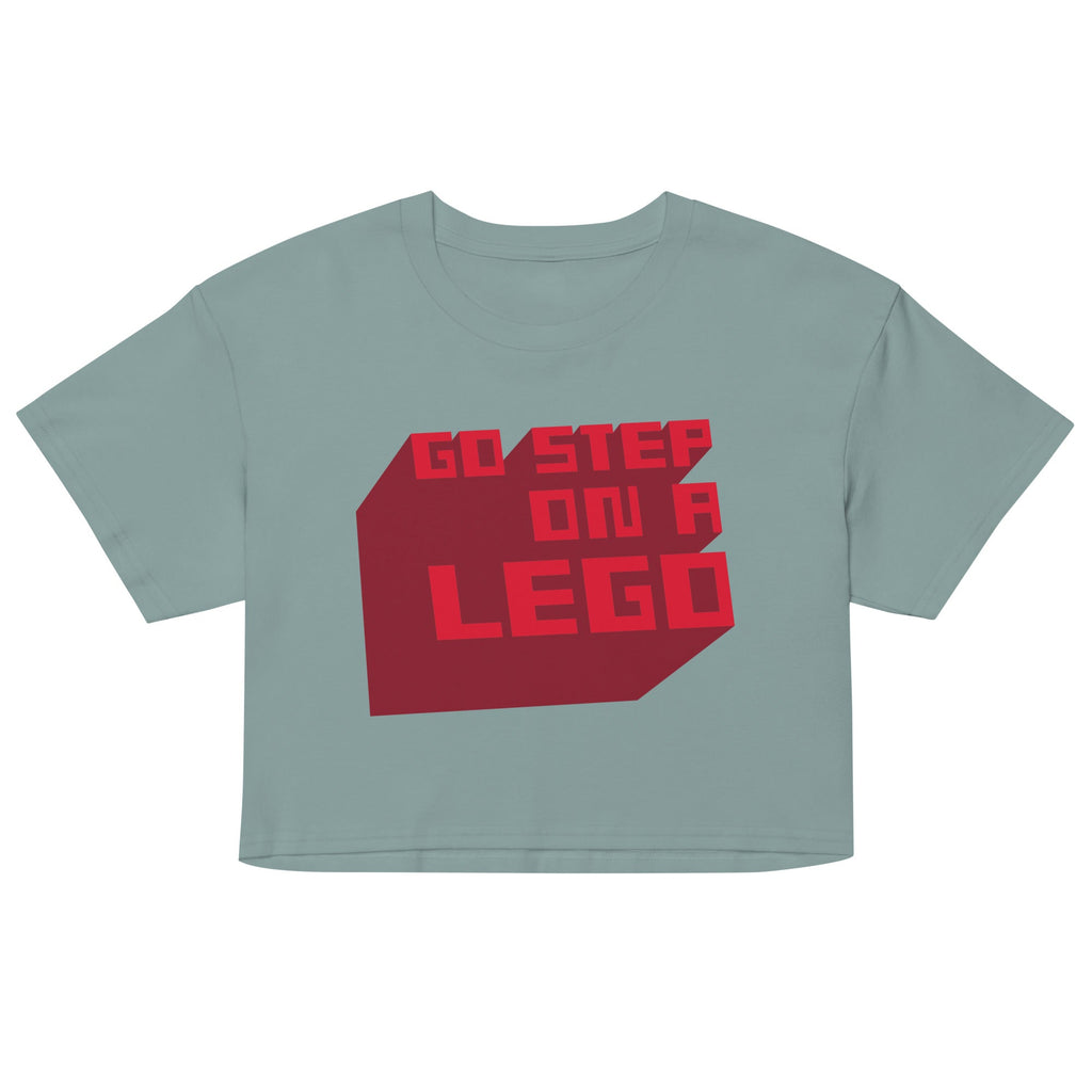 Go Step On A Lego Women's Crop Tee