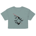 Sharks With Lasers Women's Crop Tee