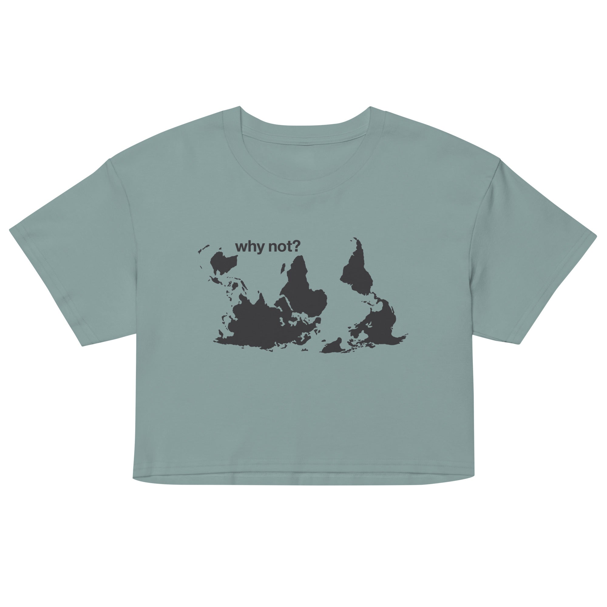 Why Not? Women's Crop Tee