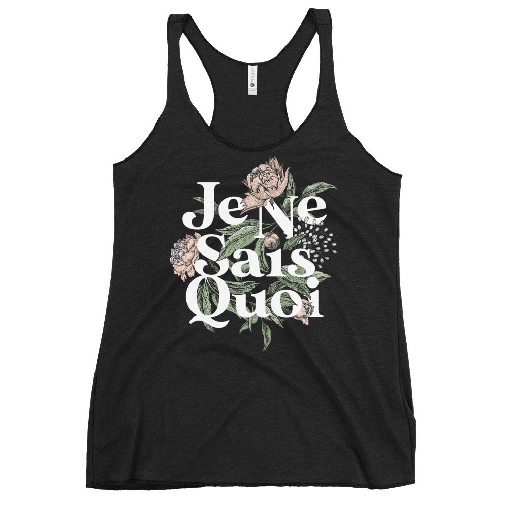 Je Ne Sais Quoi Women's Racerback Tank