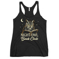 Night Owl Book Club Women's Racerback Tank
