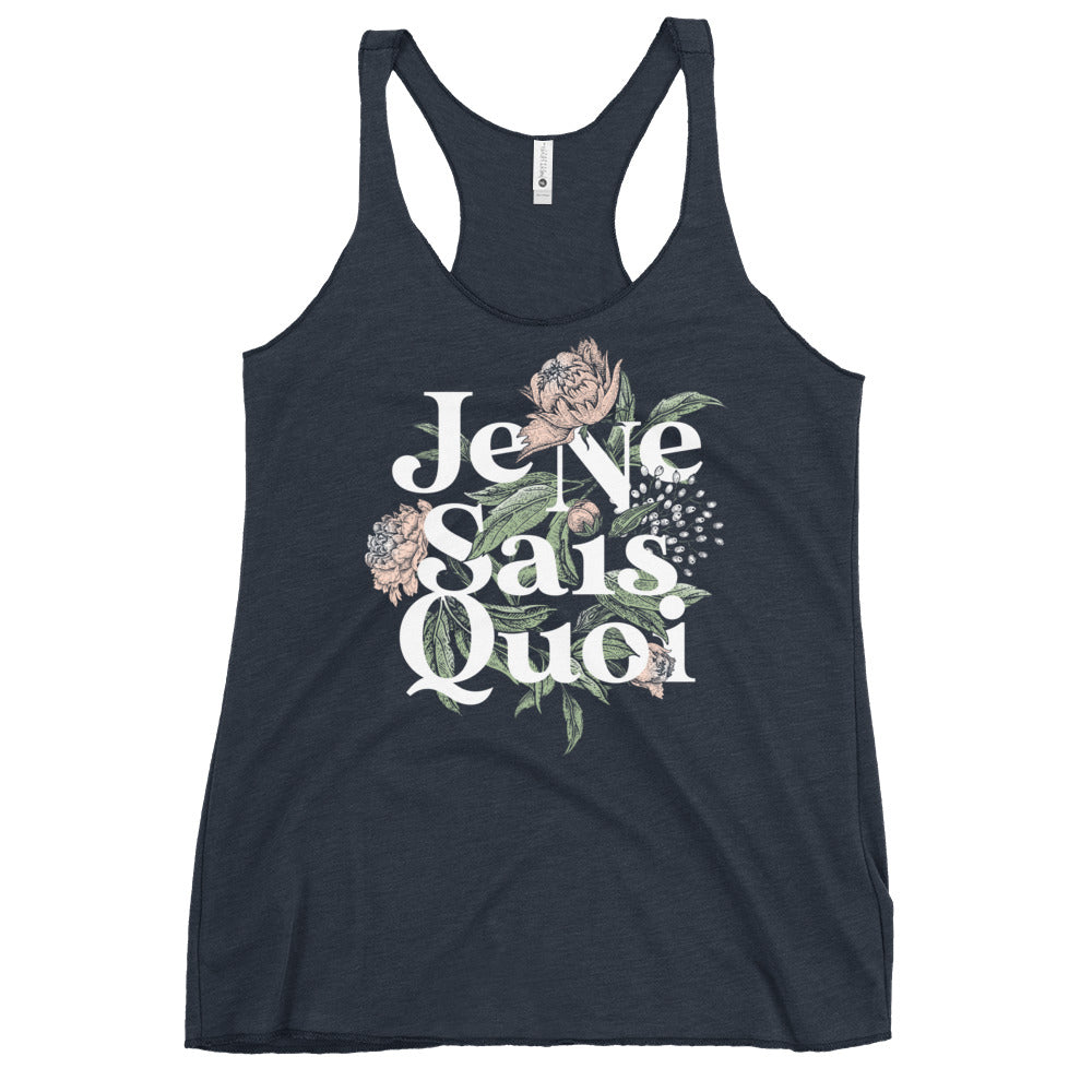 Je Ne Sais Quoi Women's Racerback Tank