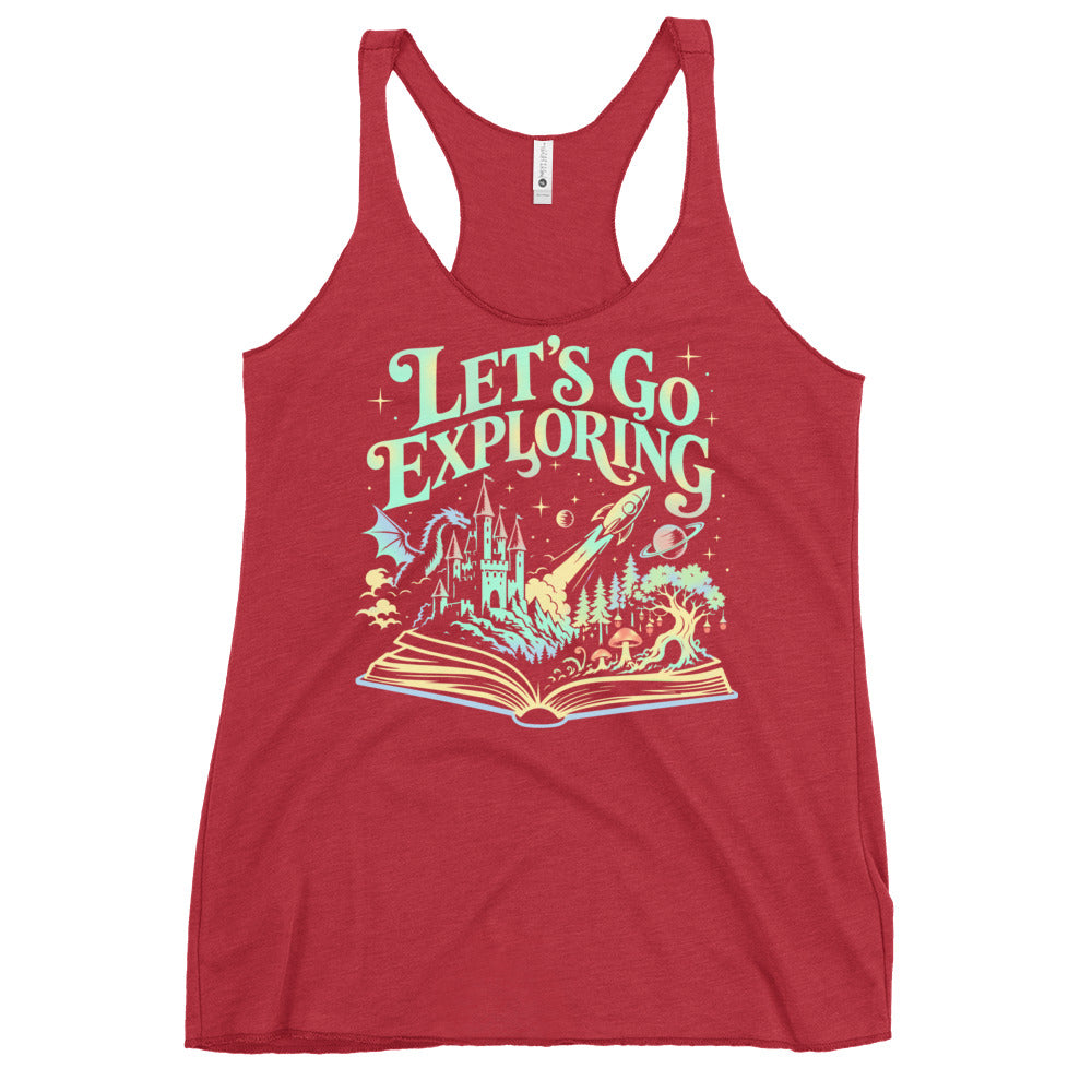 Let's Go Exploring Women's Racerback Tank