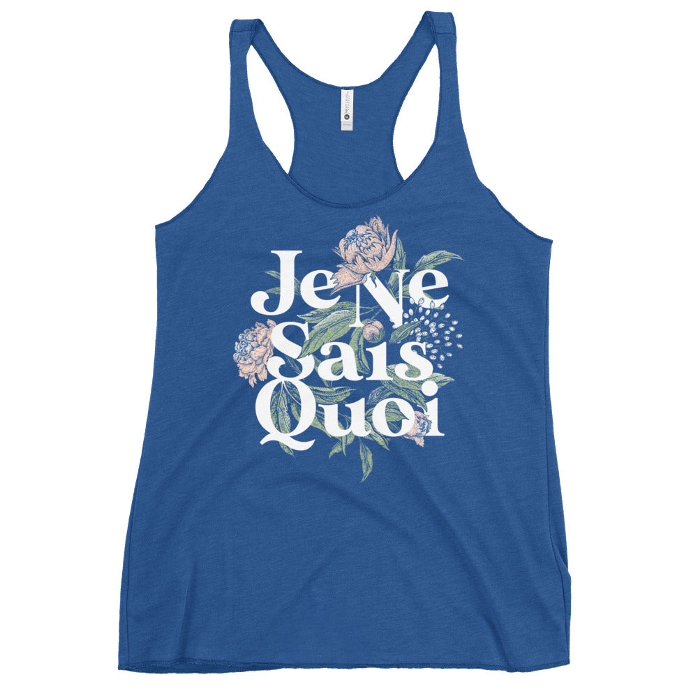 Je Ne Sais Quoi Women's Racerback Tank