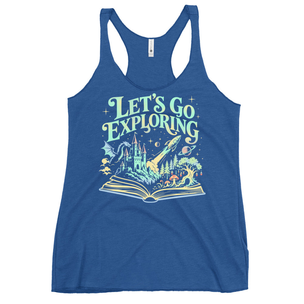 Let's Go Exploring Women's Racerback Tank