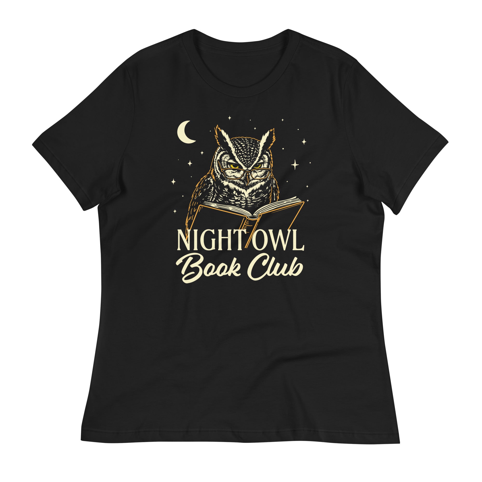 Night Owl Book Club Women's Signature Tee