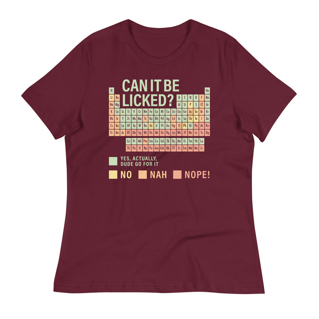 Can It Be Licked? Women's Signature Tee