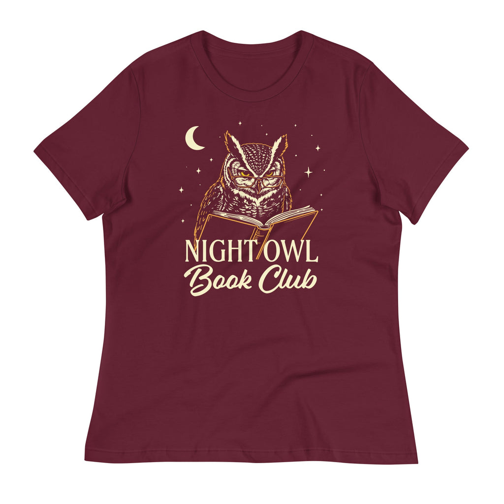 Night Owl Book Club Women's Signature Tee