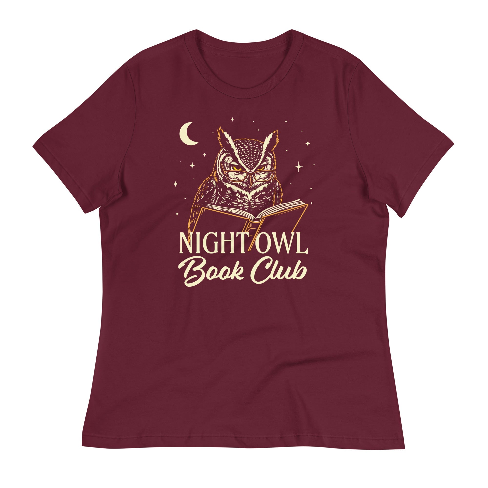 Night Owl Book Club Women's Signature Tee