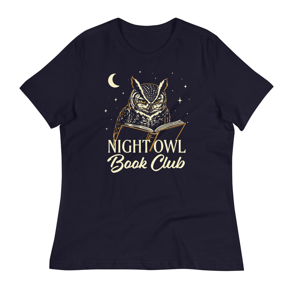 Night Owl Book Club Women's Signature Tee