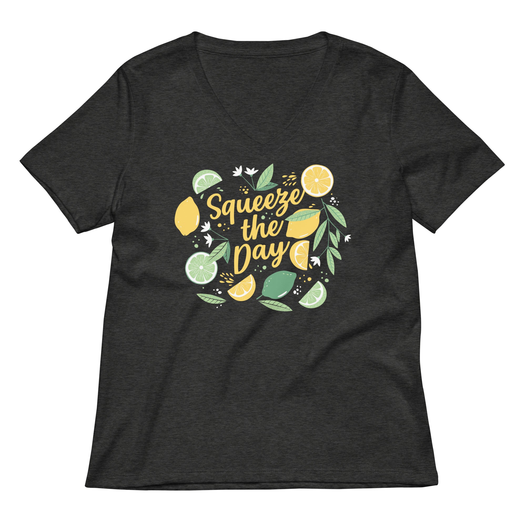 Squeeze The Day Women's V-Neck Tee