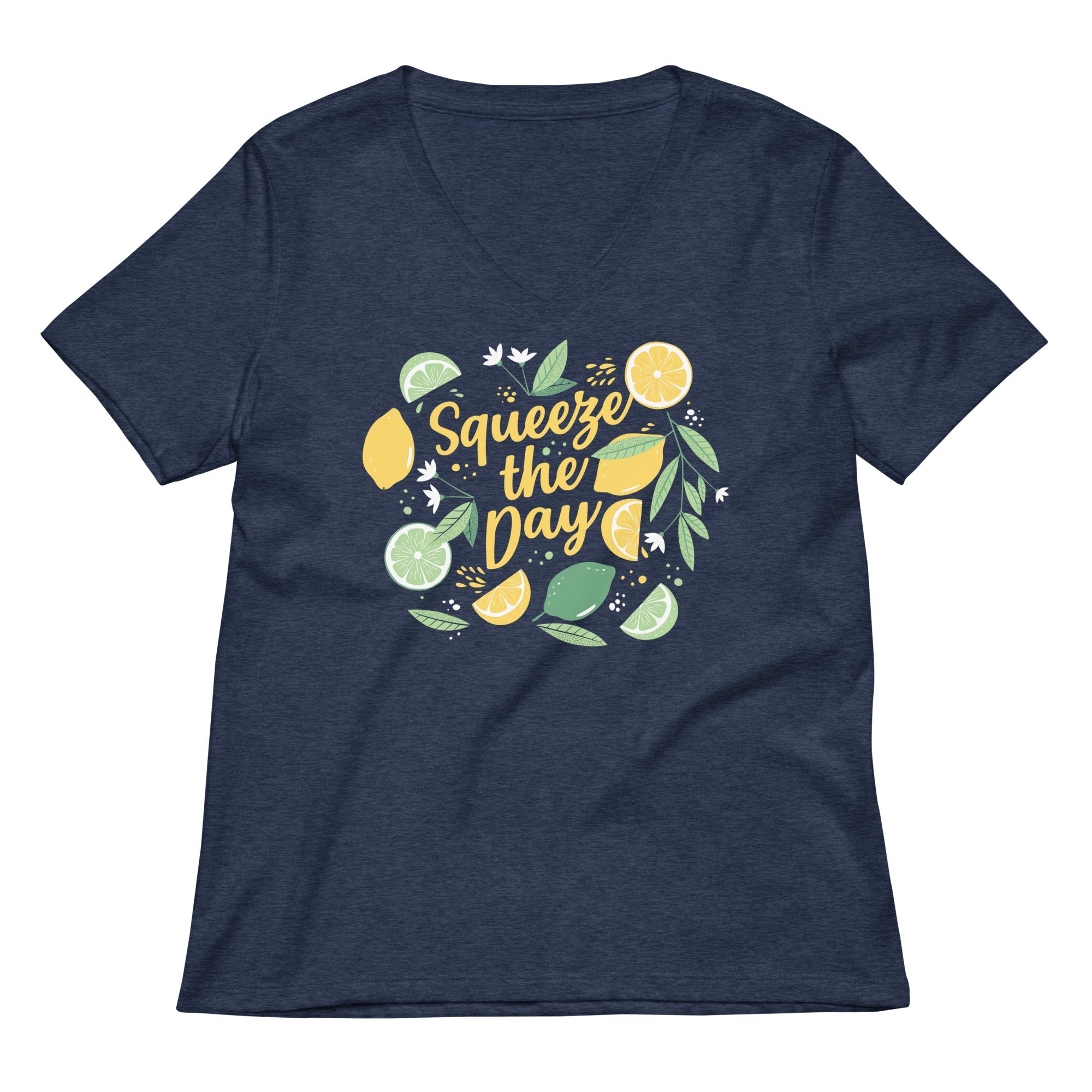Squeeze The Day Women's V-Neck Tee