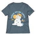 Used To Be Cool Women's V-Neck Tee