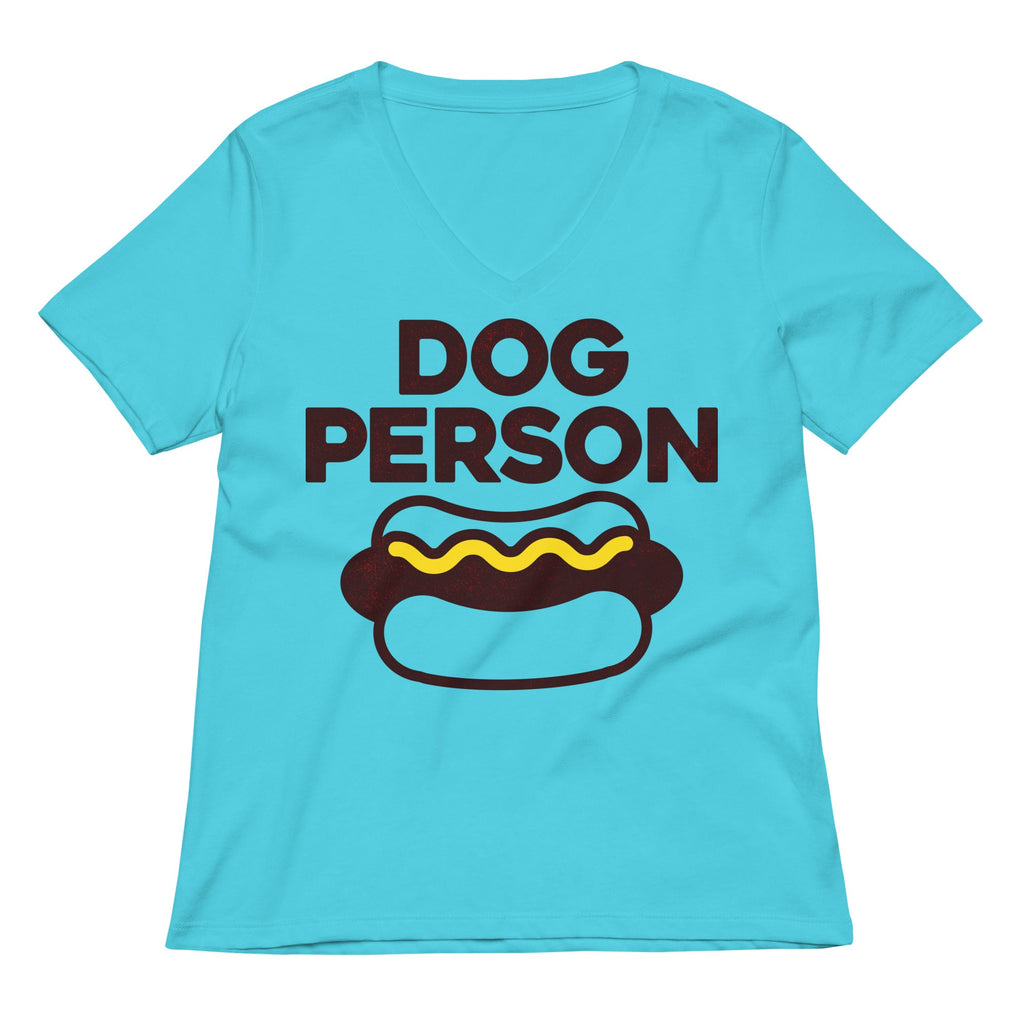 Dog Person Women's V-Neck Tee