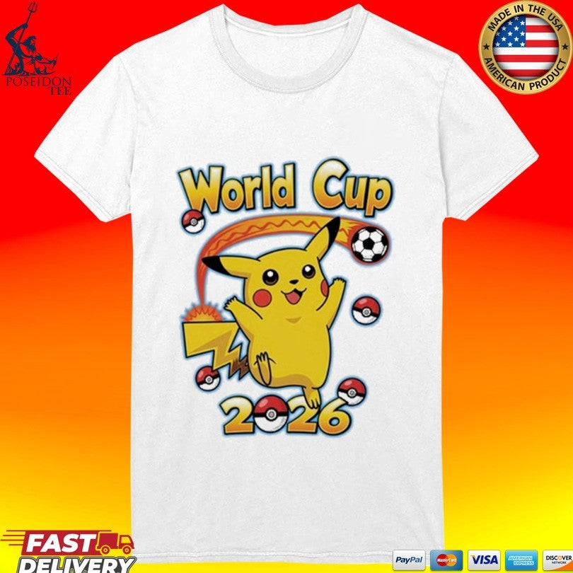 World Cup X Pokémon Collab 2026 T-shirt