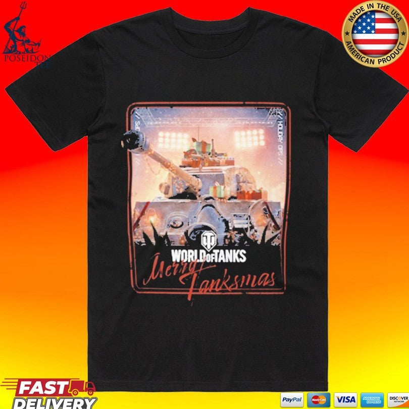 World Of Tanks Merry Thanksmas Wot Holiday Ops T-shirt