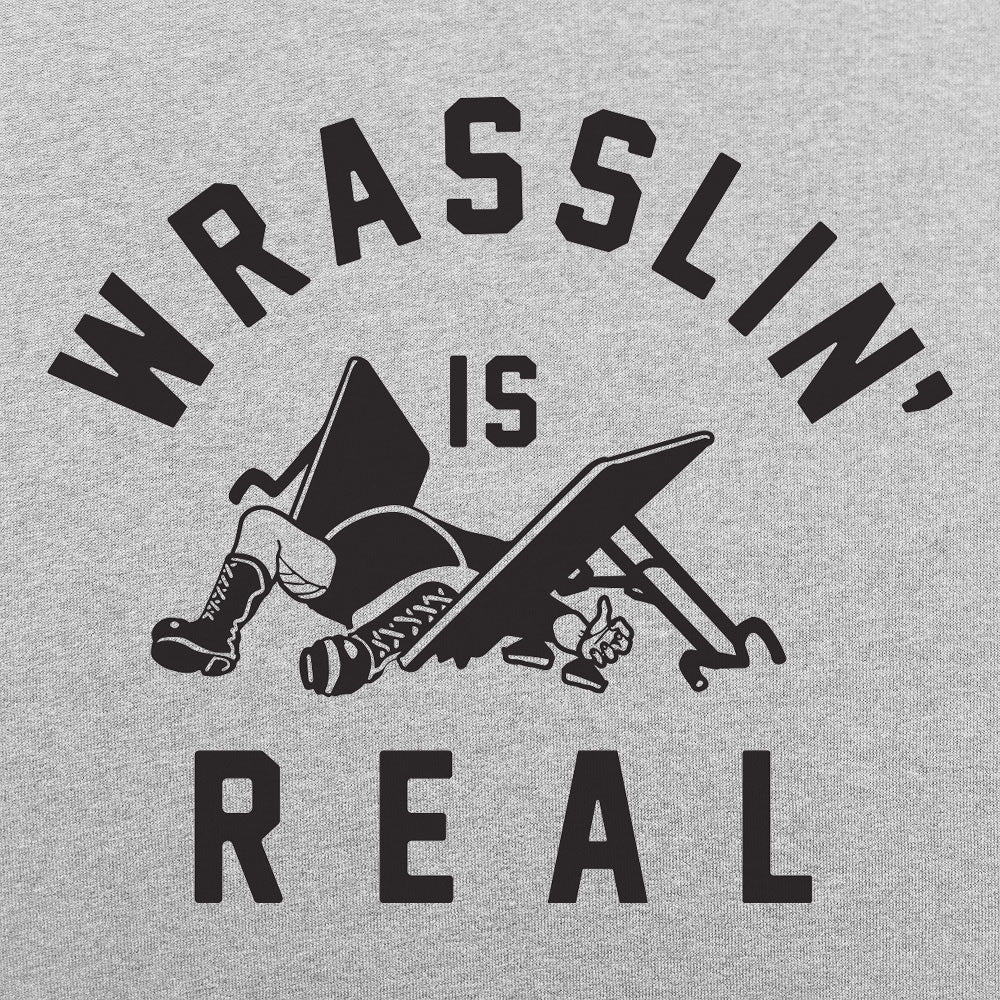 Wrasslin' Is Real Pro Wrestler Graphic