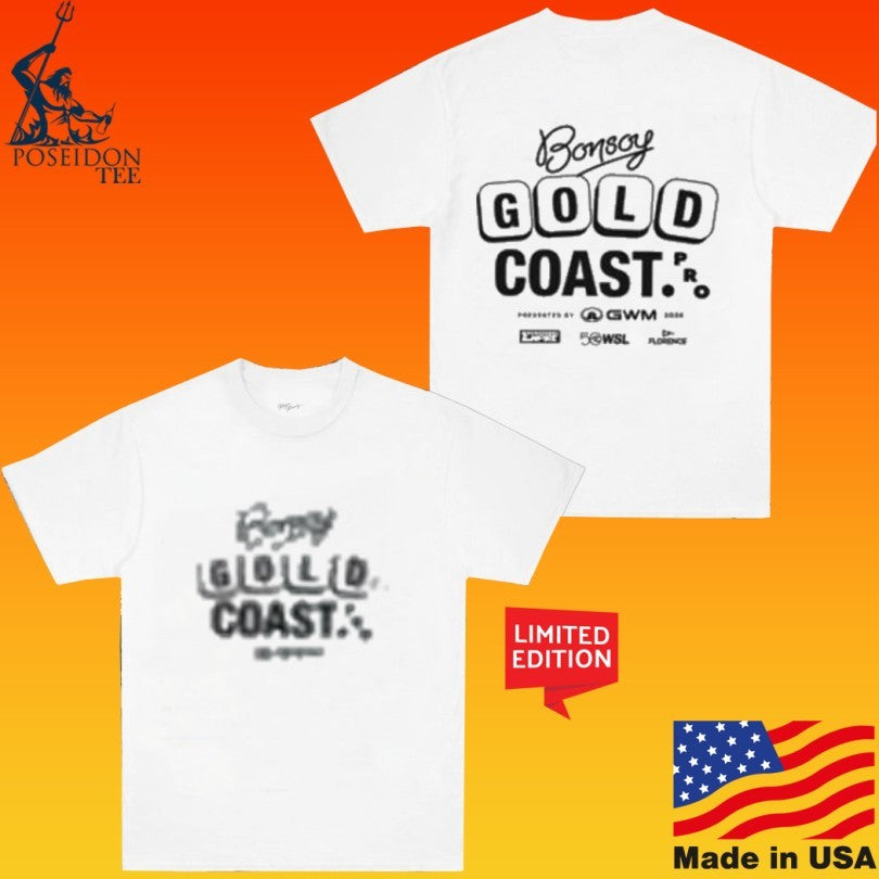 Wsl 2026 Bonsoy Gold Coast Pro Goldy T-shirt