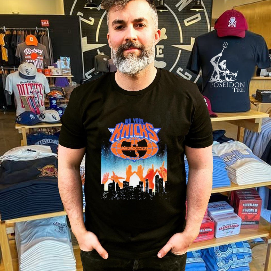 Wu-tang Clan X New York Knicks Wu York Knicks 2026 Nba Champions T-shirt