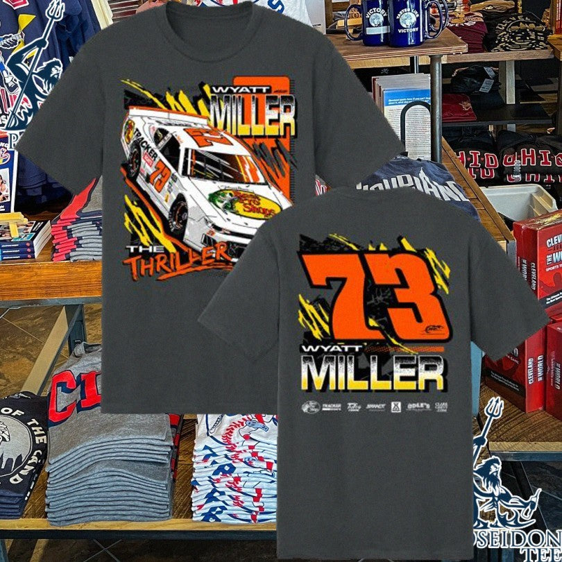 Wyatt Miller Racing 2026 Late Model Stock Bass Pro T-shirt