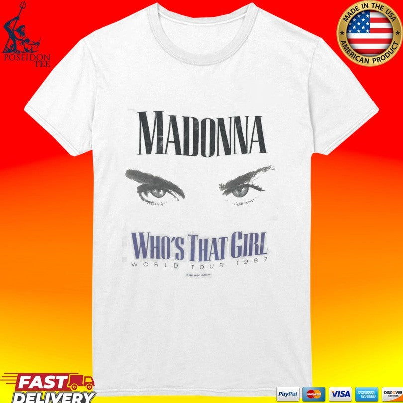 Wyco Madonna Who’s That Girl World Tour 1987 T-shirt