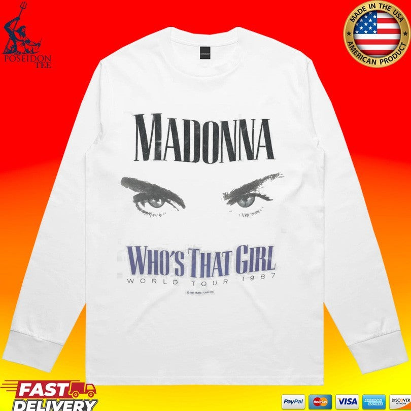 Wyco Madonna Who’s That Girl World Tour 1987 T-shirt