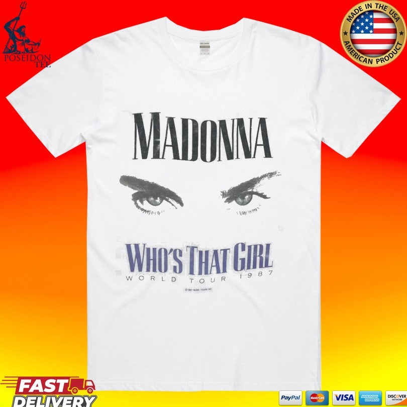 Wyco Madonna Who’s That Girl World Tour 1987 T-shirt