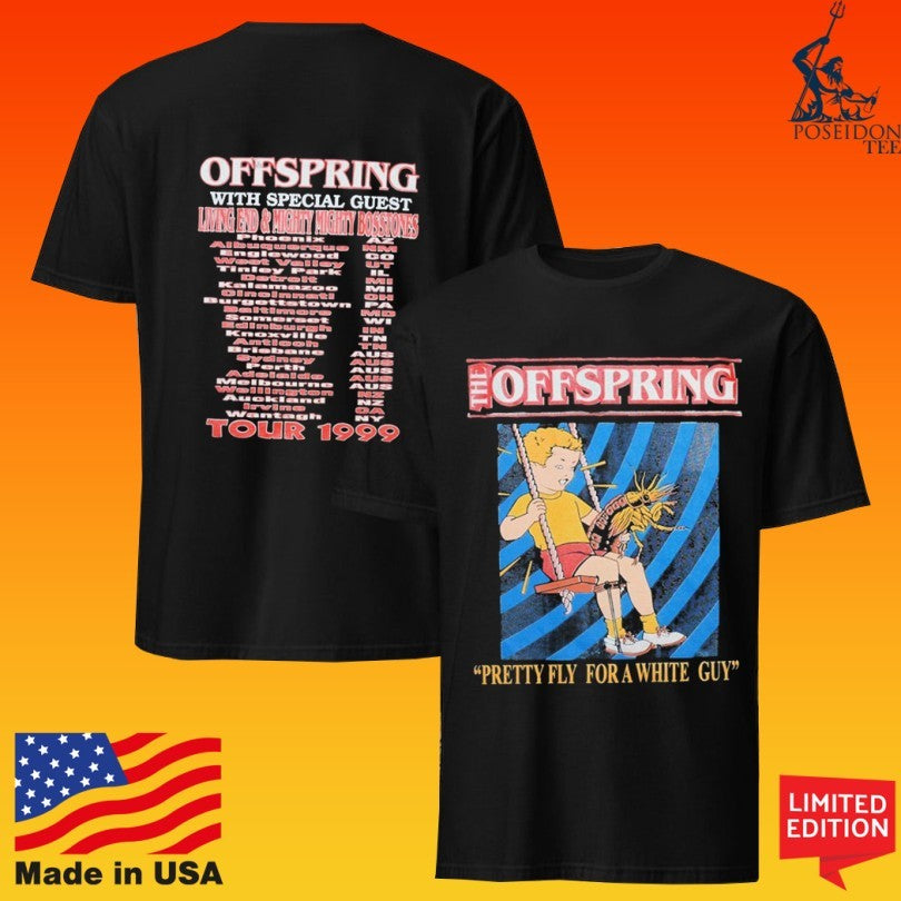 Wyco Vintage 1999 Offspring Pretty Fly For A White Guy Tour T-shirt