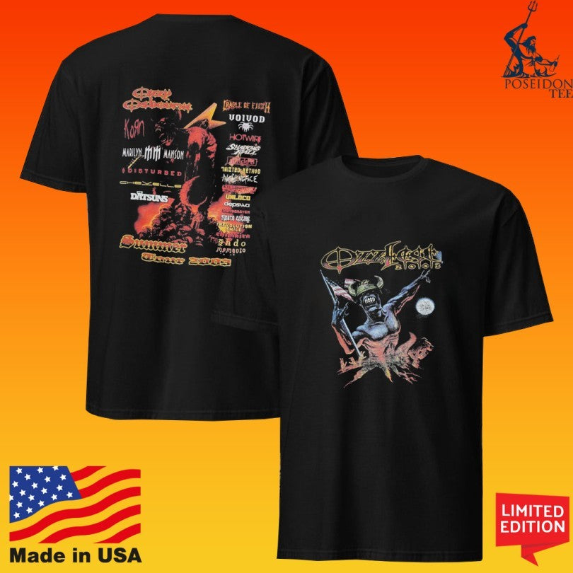Wyco Vintage 2003 Ozzfest Tour T-shirt
