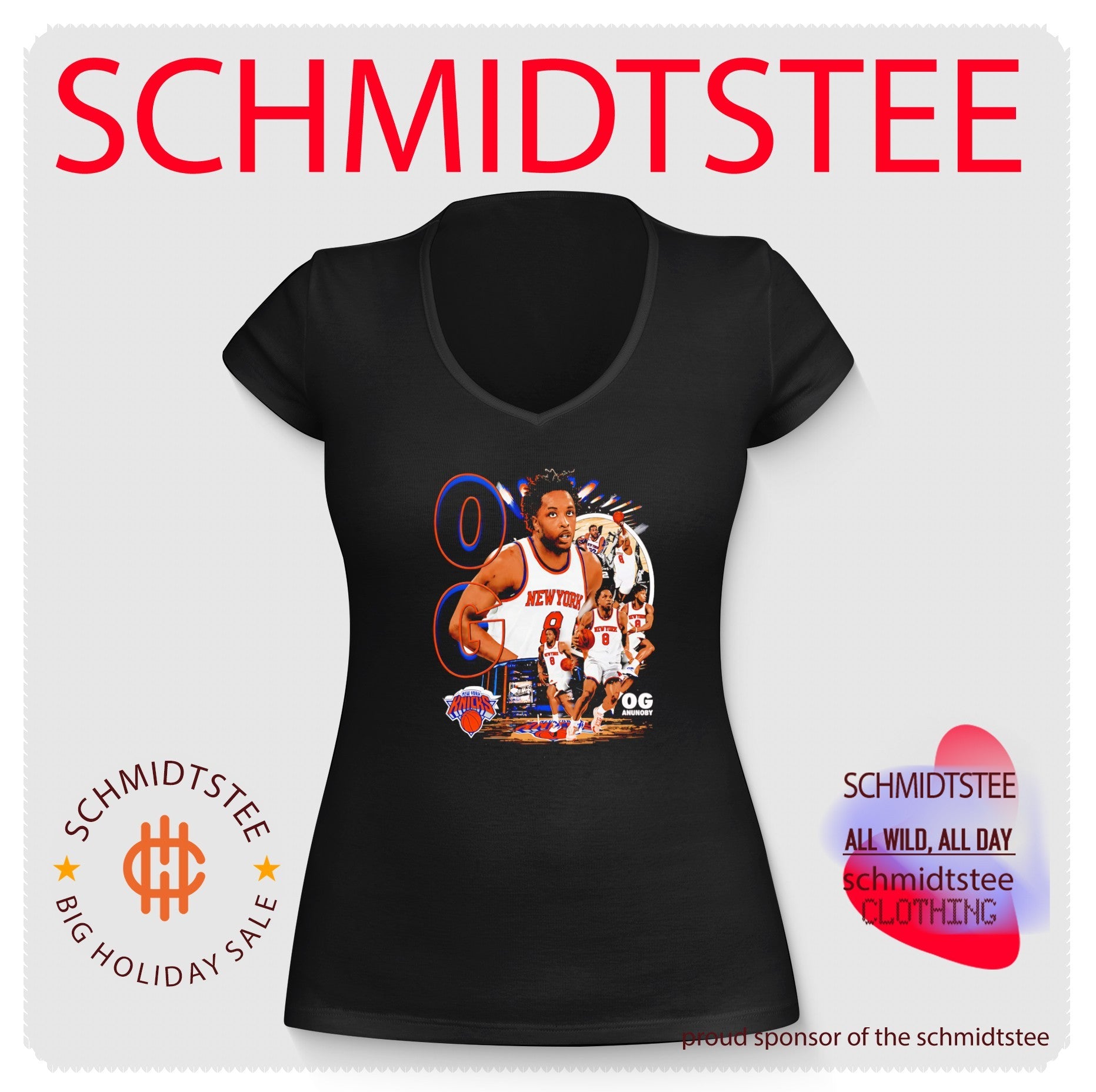 Og Anunoby New York Knicks NBA basketball shirt