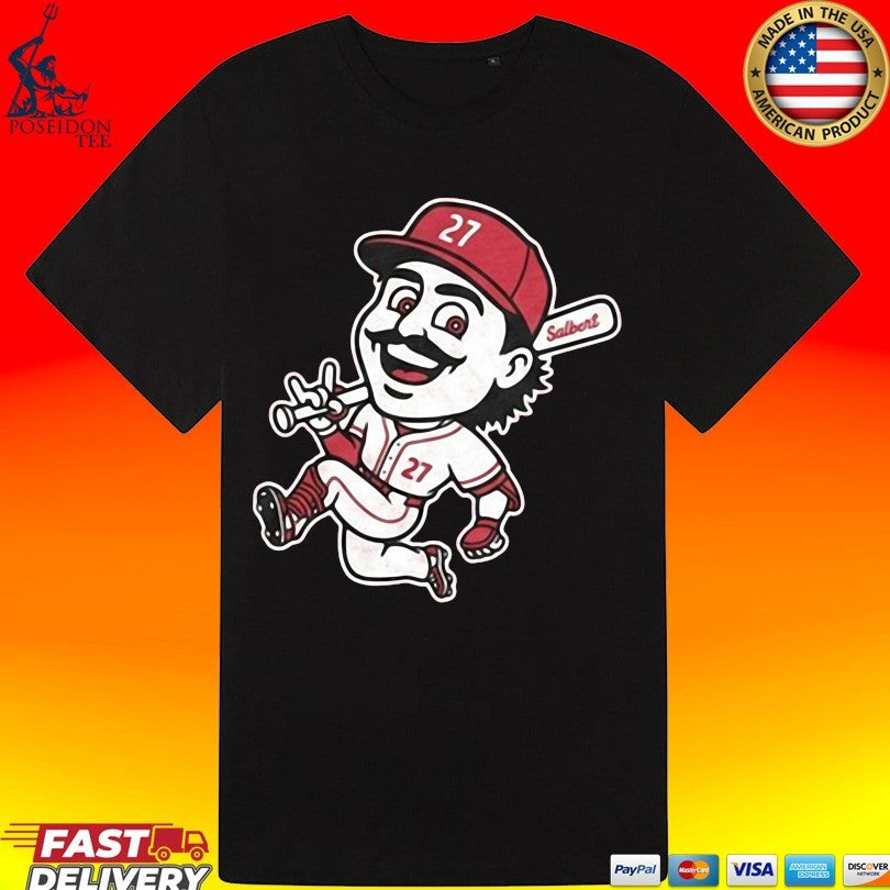 Cincinnati Reds Sal Stewart Salbert T-shirt