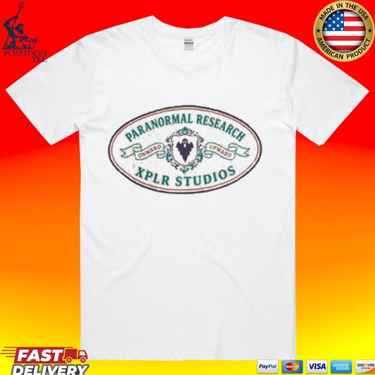 Xplr Studios Paranormal Research T-shirt