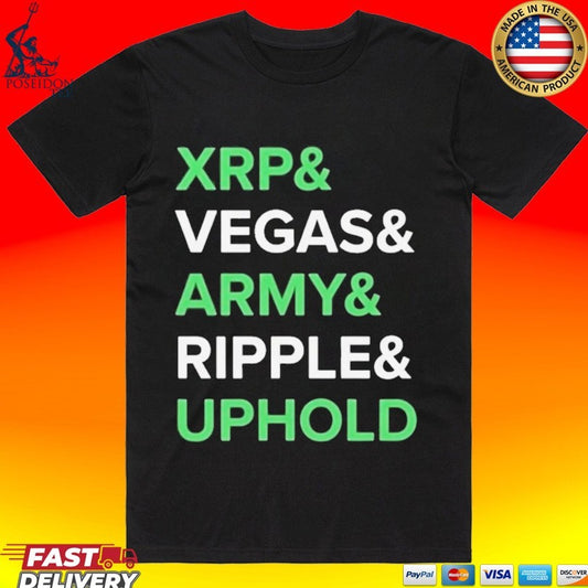Xrp Vegas Army Ripple Uphold T-shirt