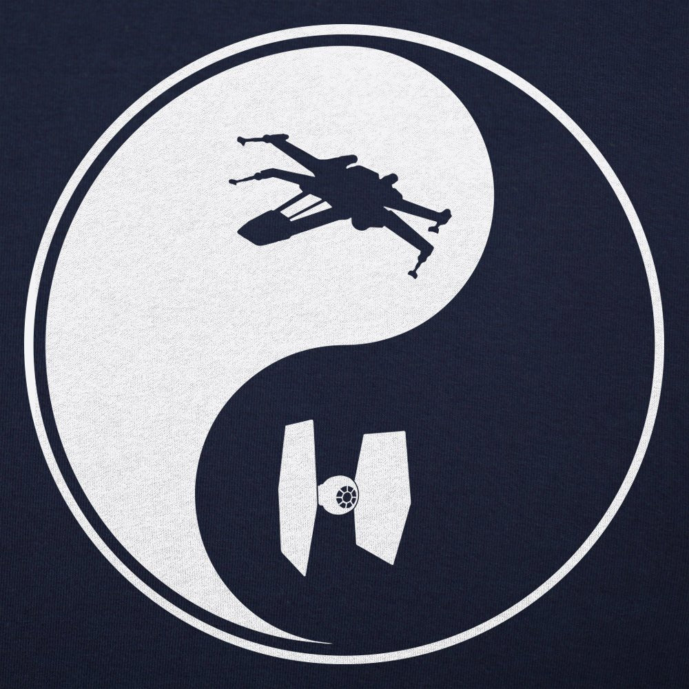 X Wing Tie Yang Starfighter Yin Yang Symbol