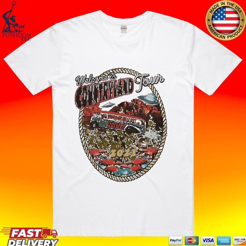Flatland Cavalry Welcome To Countryland Tour T-shirt