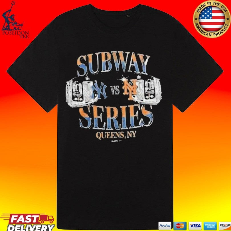 Yankees Vs. Mets 2026 Subway Series Queens Ny T-shirt